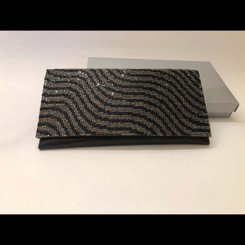 Neiman Marcus Wavy Flap Handbag